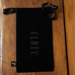 Fenty Beauty Black Velvet Bag